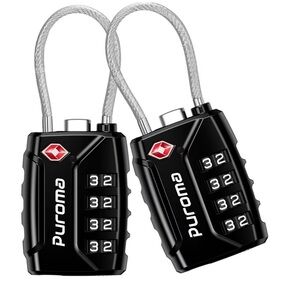 Puroma Black Combination Locks